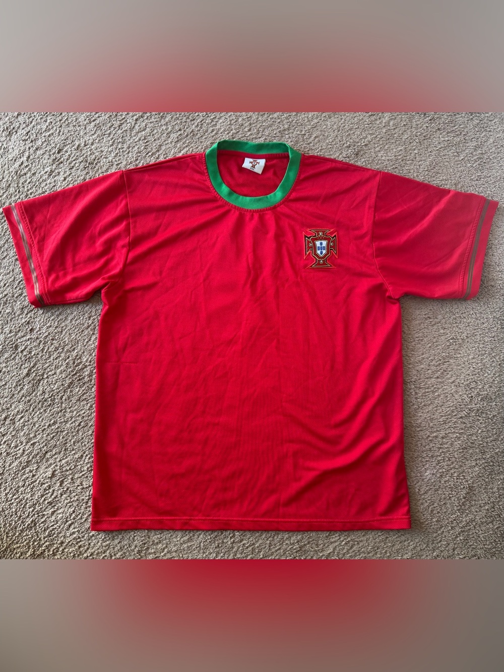 Portugal National Team World Cup Red PePe Jersey Men's